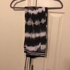 Rue21 Black and White Joggers